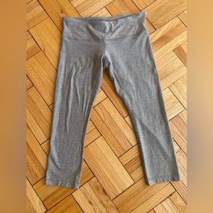 Lululemon Wunder Under crop -heathered slate